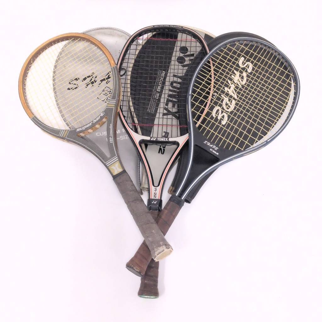 KIS/404949-1/3000/S111-19/【幕張】テニスラケット 硬式 3点まとめ HAPE ST-500JR YONEX R-22 Super hart HS-3500 拍卖