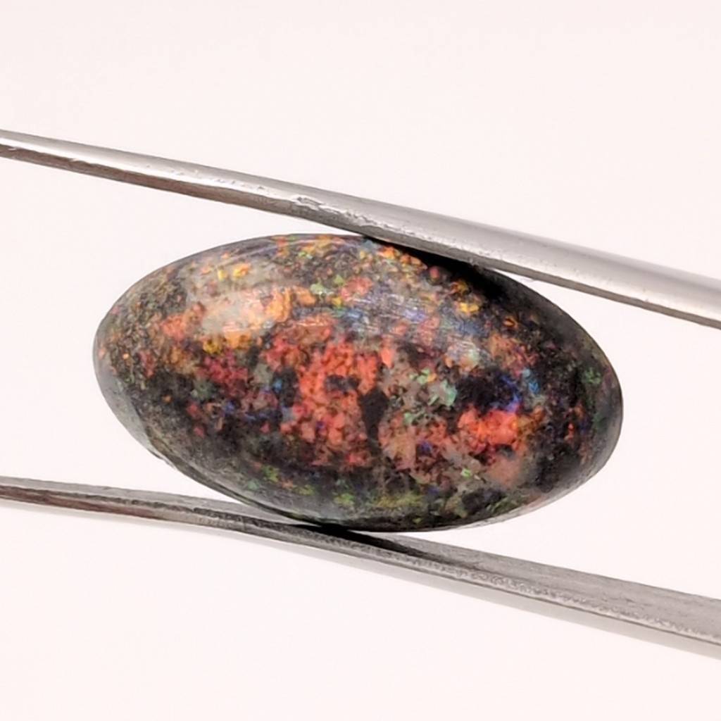 z/z/z/Y112-604/【幕張】天然オパール ルース 裸石 1粒 3.133ct 重量:約0.6g 遊色 日宝協ソーティング付き拍卖