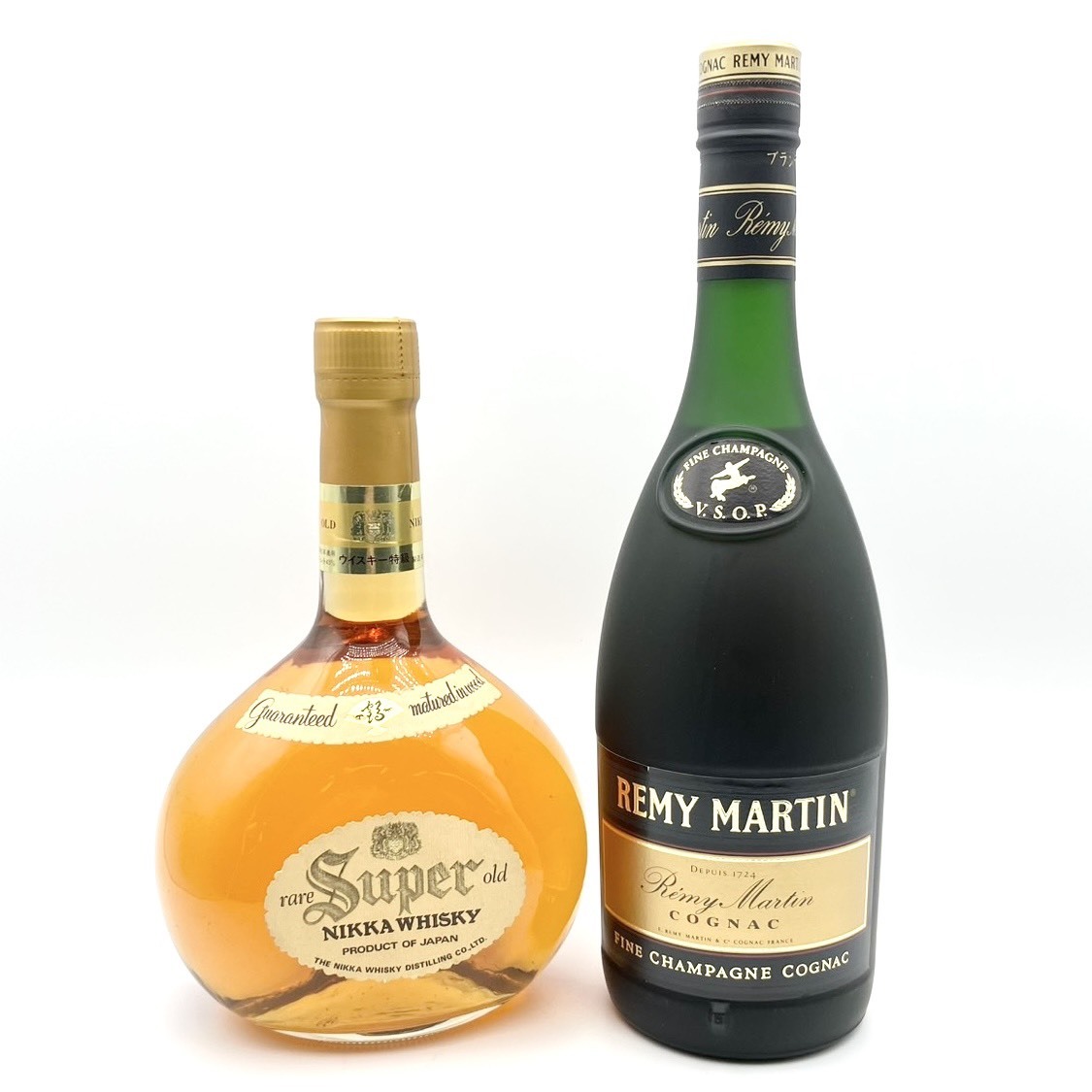 25札/A019187-3/TH3000/G112-131/【千葉県内のみ発送】酒2本まとめ【幕張】 Super Nikka Whisky/REMY MARTIN FINE CHAMPAGNE COGNAC拍卖