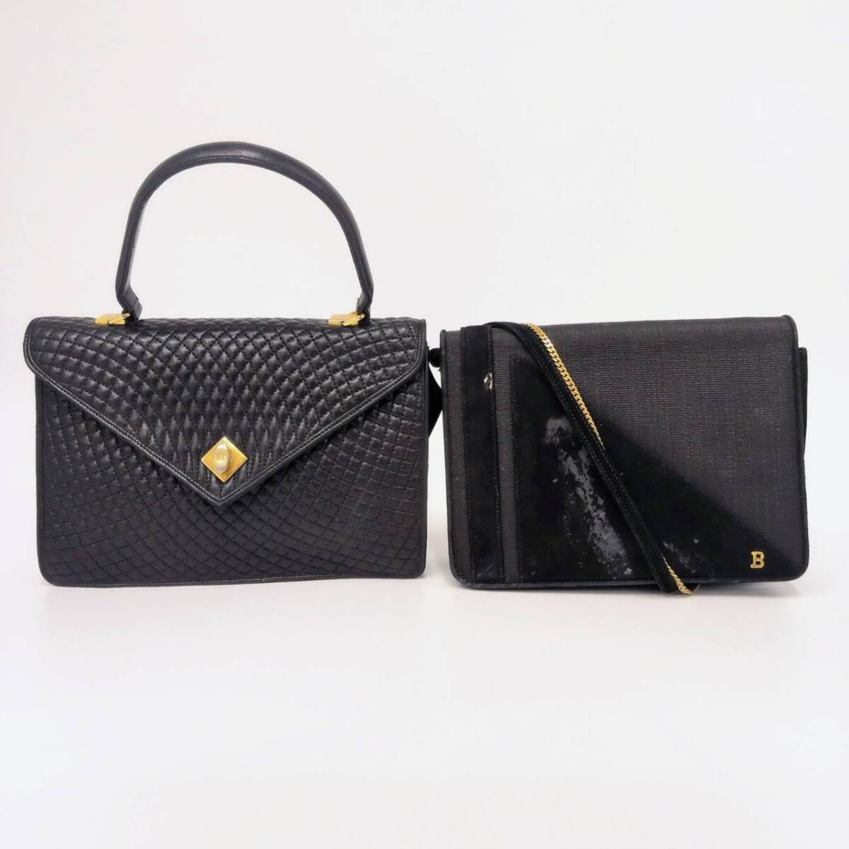 KIS/030673-4/3000/S103-7/【幕張】2点まとめ バッグ BALLY バリー ハンドバッグ ショルダーバッグ レディース拍卖
