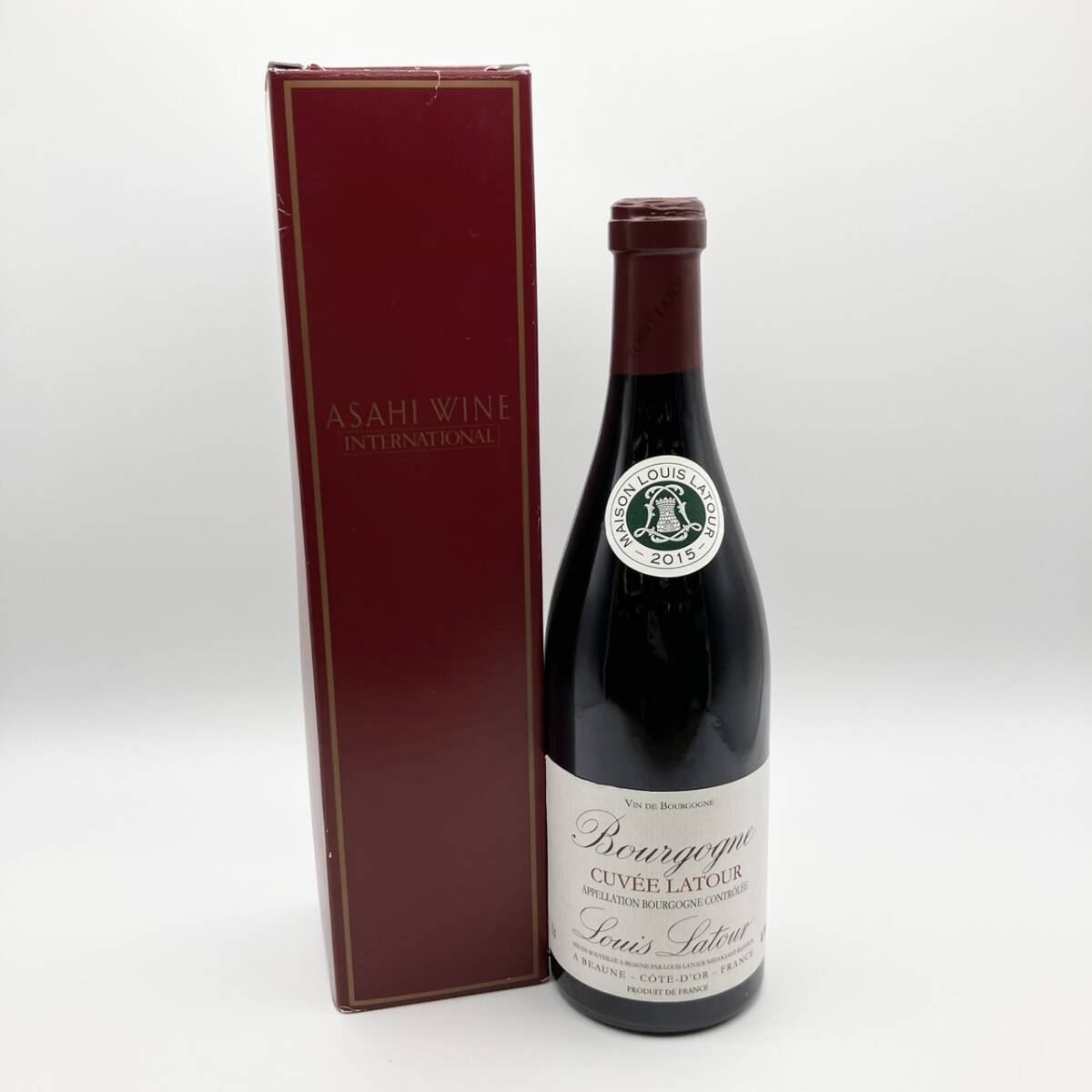 25柏/A031584-1/OS5000/K104-410/ 酒【幕張】LOUIS LATOUR ルイ ・ラトゥール・ギュヴェ・ラトゥール・ルージュ 果実酒 13% 750ml拍卖