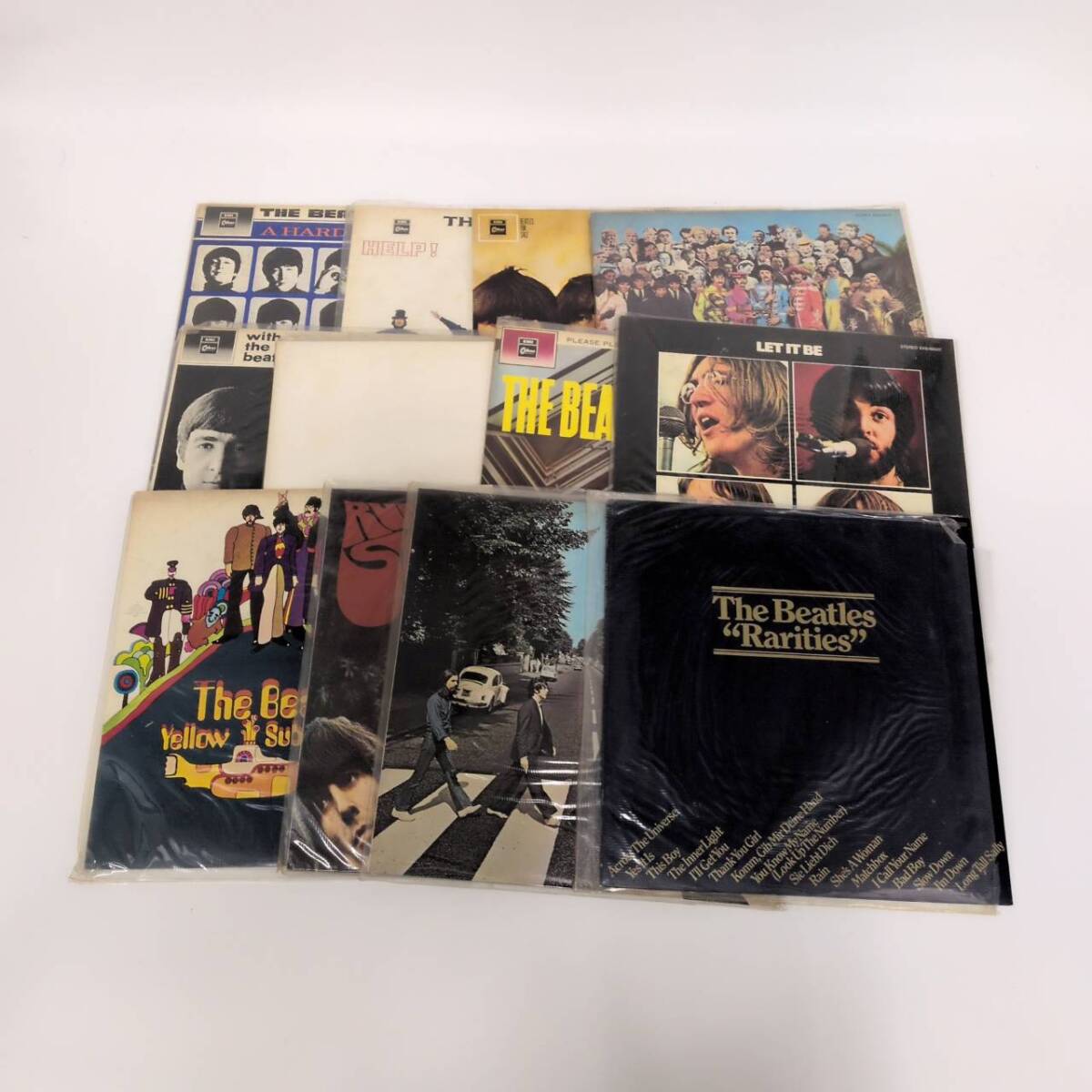 KIS/039816-2/5000/S104-25/【幕張】12枚まとめ レコード THE BEATLES ザ・ビートルズ Whith The Beatles PLEASE PLEASE ME/他拍卖