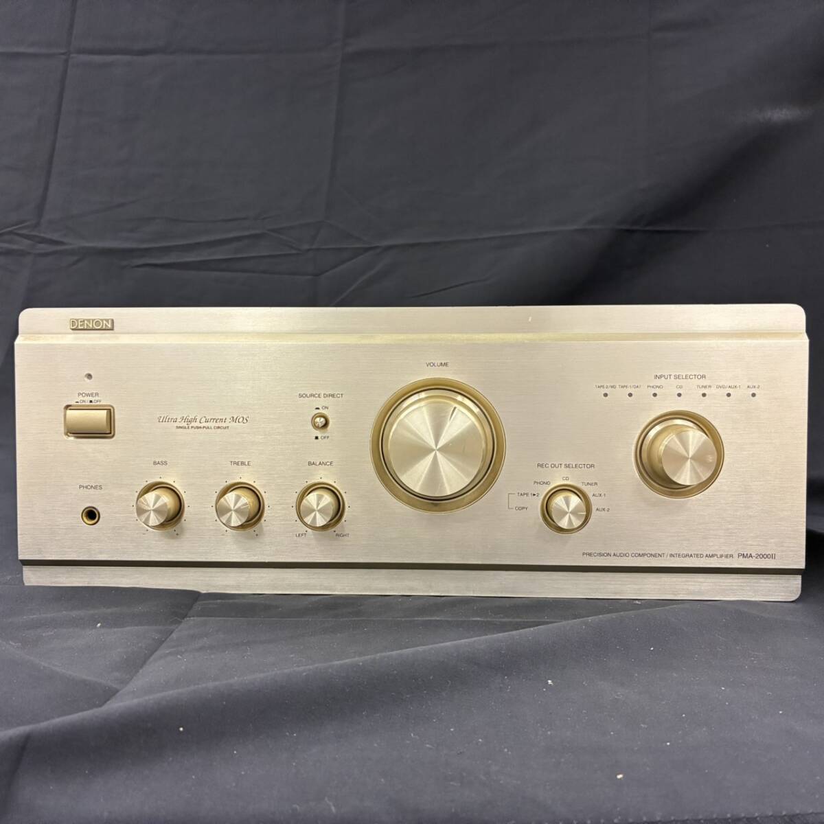 KIS/210750-2/45000/S104-51/【幕張】DENON プリメインアンプ PMA-2000II デノン 音響機器拍卖