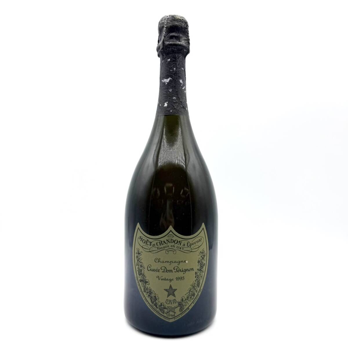 25浦/A028657-3/SY25000/J112-305/酒【幕張】果実酒 Dom Prignon 1995 ドンペリニヨン シャンパン 12.5% 750ml拍卖