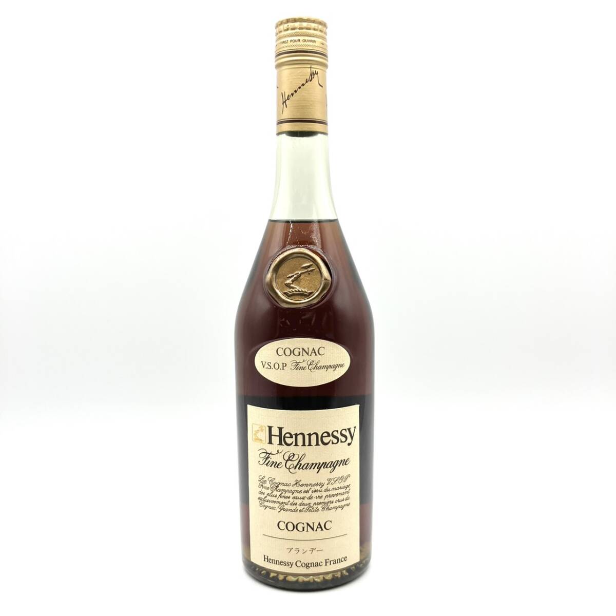 25大/A027032-1/EM5000/G112-113/酒【幕張】Hennessy ヘネシー V.S.O.P. Fine Champagne COGNAC コニャック 40%700ml拍卖