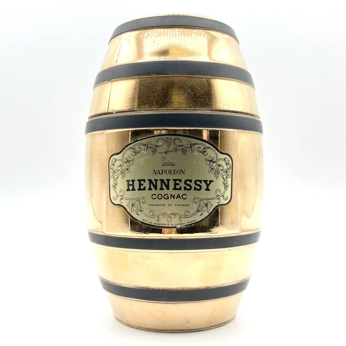 25名/A014041-2/MR25000/G112-120/酒【幕張】Hennessy ヘネシー NAPOLEON COGNAC コニャック 樽型ボトル拍卖