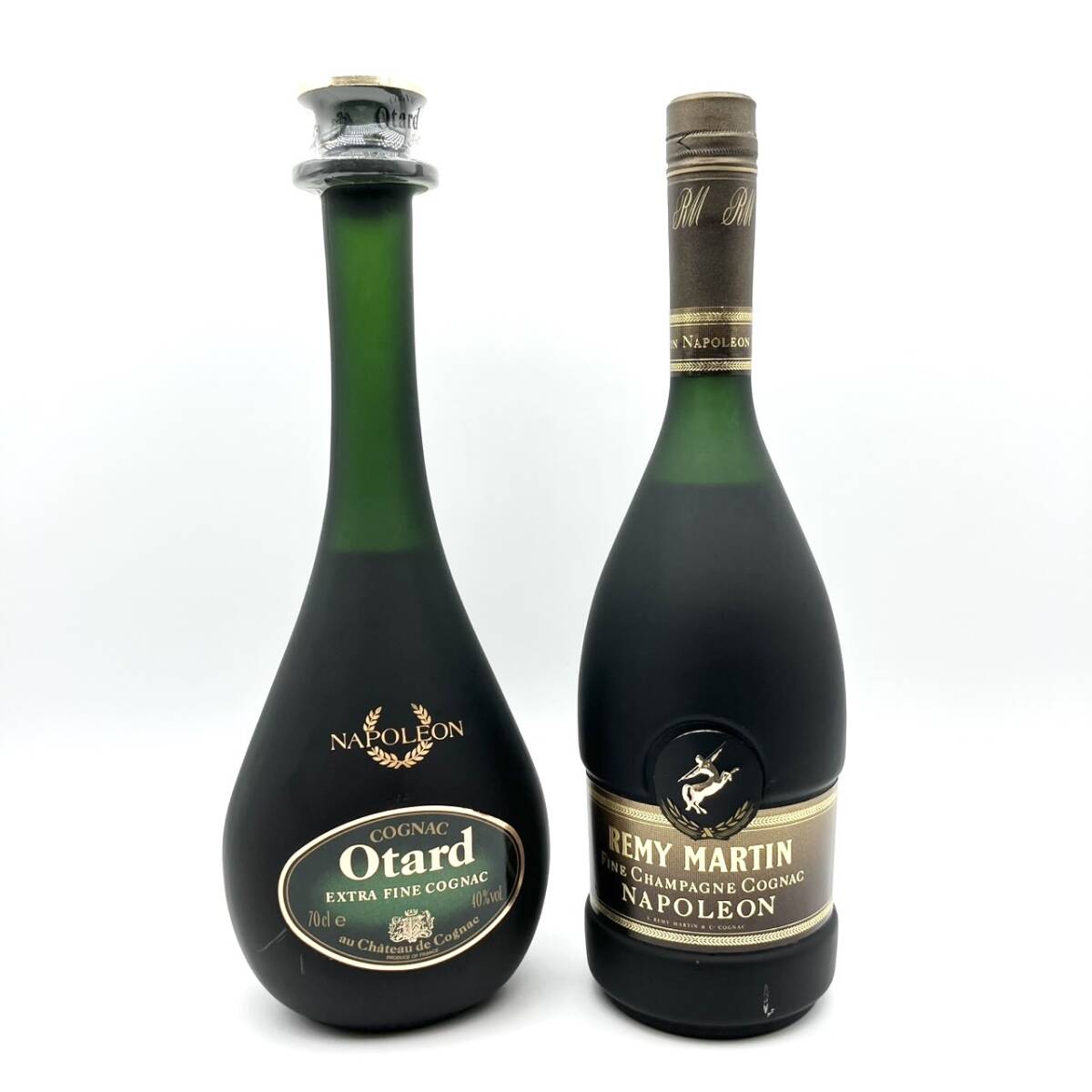 25仙/A011936-5/SK3000/G112-130/酒2本まとめ【幕張】Otard Napoleon Extra Fine Cognac/REMY MARTIN FINE CHAMPAGNE COGNAC NAPOLEON拍卖