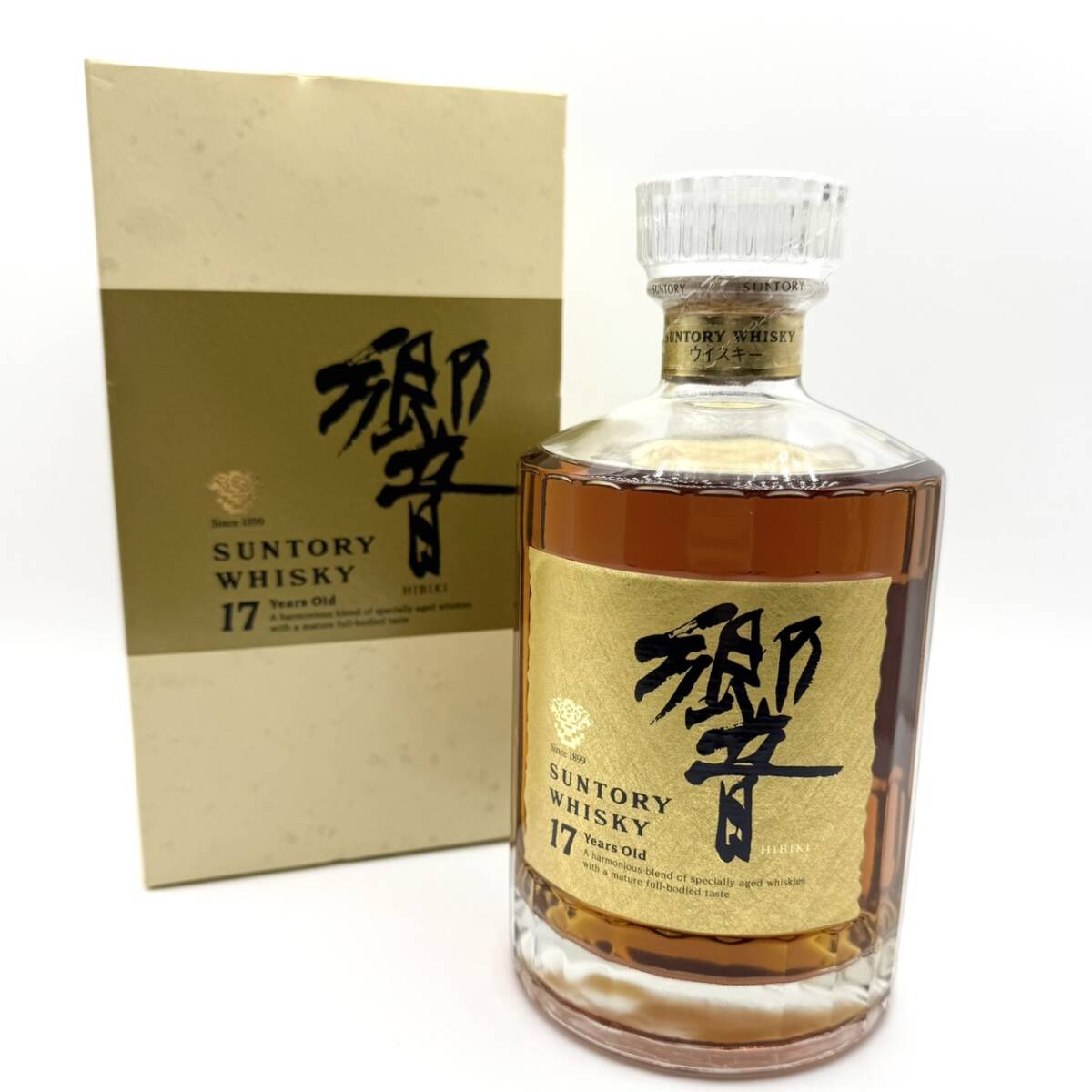 25浦/A028698-1/SY55000/J112-322/【千葉県内のみ発送】酒【幕張】サントリーウイスキー 響 ゴールドラベル ウイスキー 43% 750ml拍卖