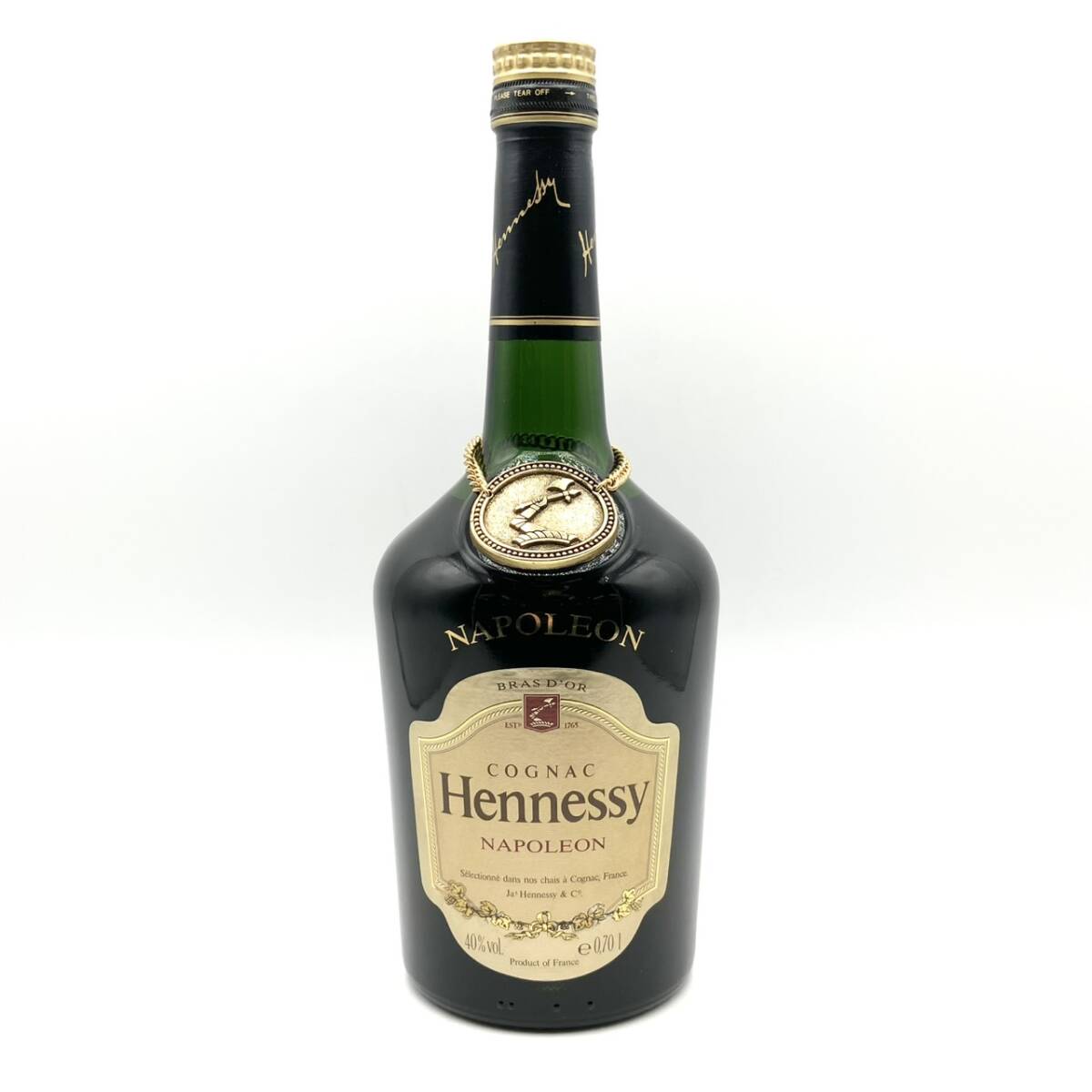 25仙/A011936-4/SK4000/G112-154/酒【幕張】】Hennessy ヘネシー NAPOLEON COGNAC コニャック ブランデー 40%700ml 拍卖