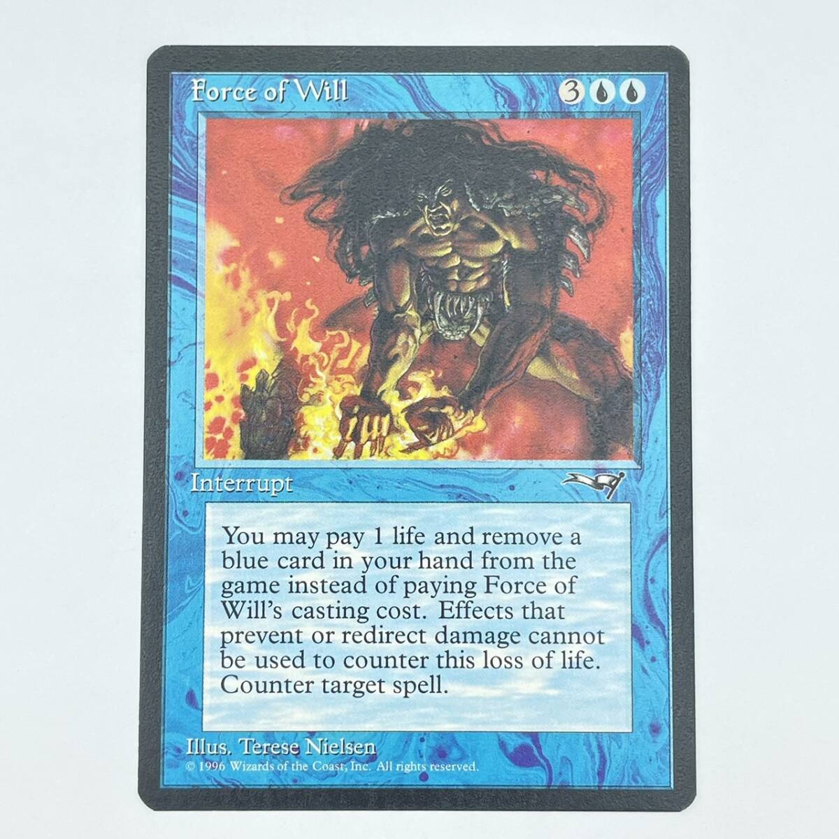25柏/A030554-42/SR0/K113-448/【幕張】トレカ MTG マジックザギャザリング Magic: The Gathering Force of Will 英語拍卖