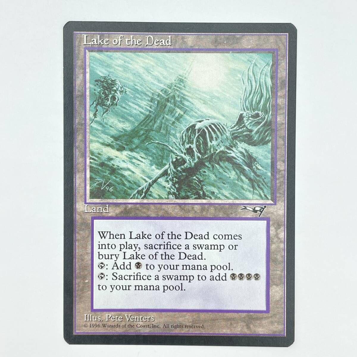 25柏/A030554-43/SR0/K113-449/【幕張】トレカ MTG マジックザギャザリング Magic: The Gathering Lake of the Dead 英語拍卖