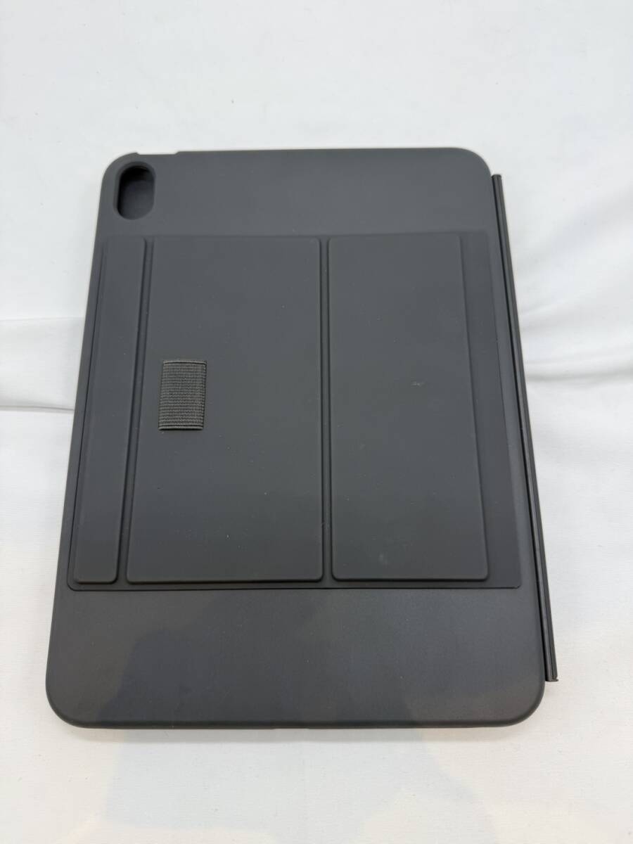 【現状品】ELECOM Bluetoothキーボード付き iPadケース TK-CA12BPBK ブラック拍卖