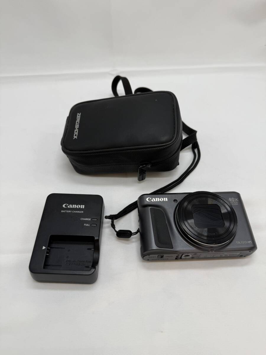 Canon PowerShot SX720 HS ブラック 光学40倍ズーム コンパクトデジタルカメラ Wi-Fi機能付き 動作確認済み キャノン デジカメ拍卖