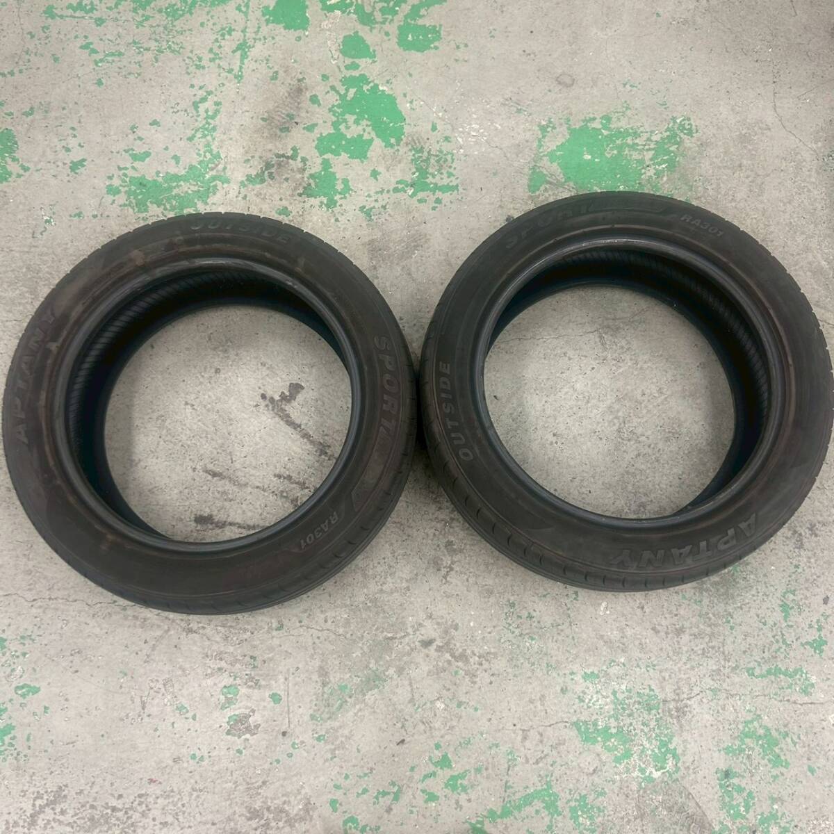 ■中古タイヤ 2022年製 APTANY SPORTmacro 215/50ZR17 2本 ■102502K拍卖