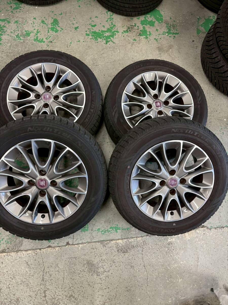 4穴■FIAT純正 2018年製 ヨコハマ 185/65R15 4本 ■102902Y拍卖