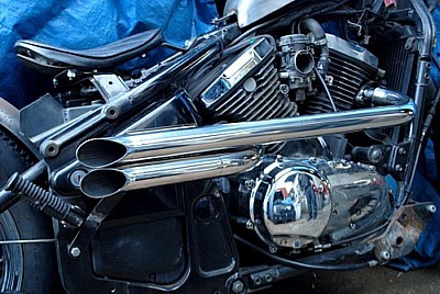 日本製です バルカンクラシック用 ショットガンマフラー バルカン400にも適合します ショットガン マフラー ステンレス製 ポリッシュ済み拍卖