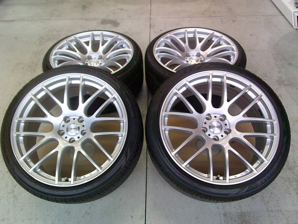 WORK☆emotion☆M8R☆ワーク☆20インチ☆中古セット☆アルファード・ヴェルファイア・スカイライン・チェイサー・マークⅡ拍卖