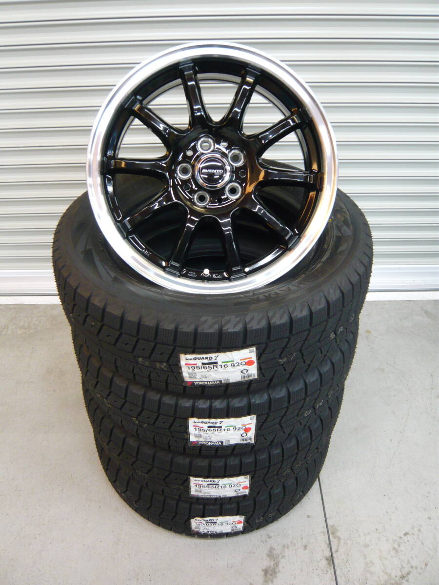 ヨコハマアイスガードiG70☆195/65R16☆新品スタッドレスセット☆ライズハイブリッド・ロッキーハイブリッド拍卖