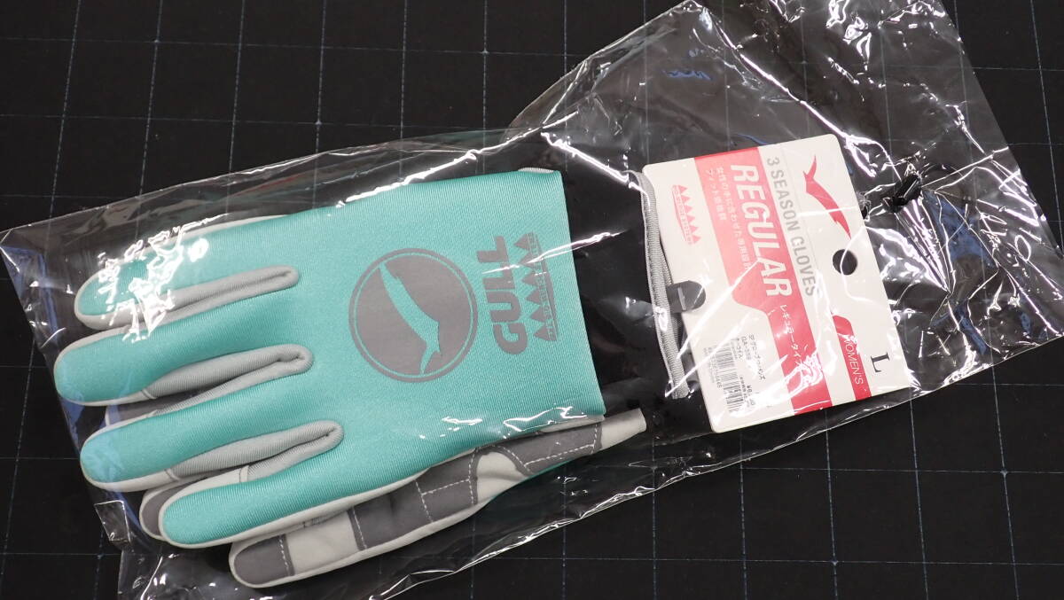 ☆GULL SPグローブ ウィメンズLサイズ ターコイズ拍卖