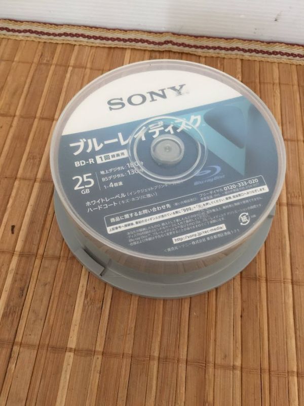 管セ SONY ブルーレイ 訳あり ソニー ブルーレイディング BD-R 25GB 4倍速 パッケージなし 1回録画用拍卖