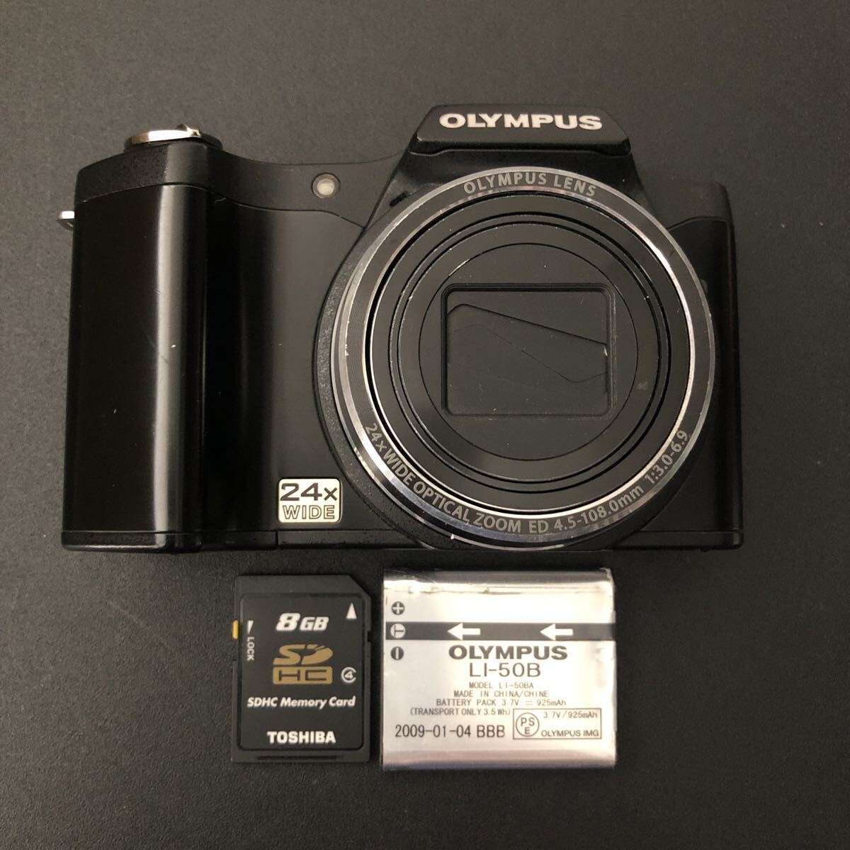 OLYMPUS デジカメ SZ-14 管理130拍卖