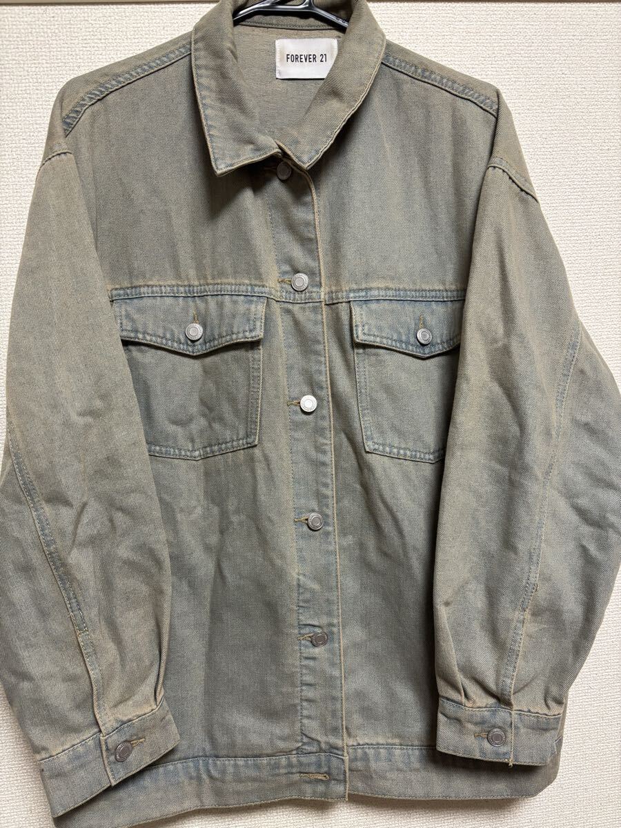 FOREVER21 デニムジャケット フォーエバー21拍卖