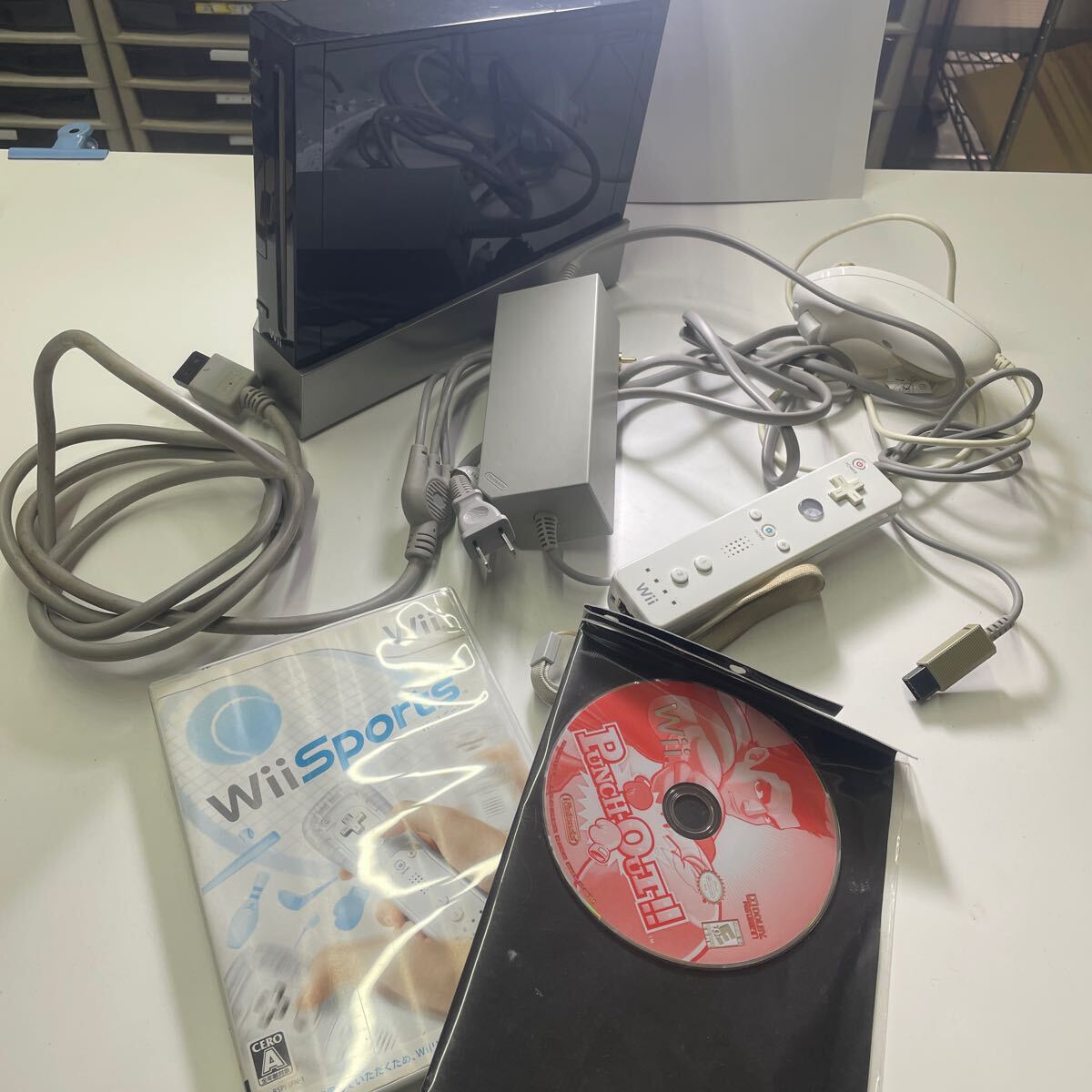 wii 本体 ソフト まとめ売り Wii Sports PUNCH-OUT!! 動作未確認 現状品拍卖