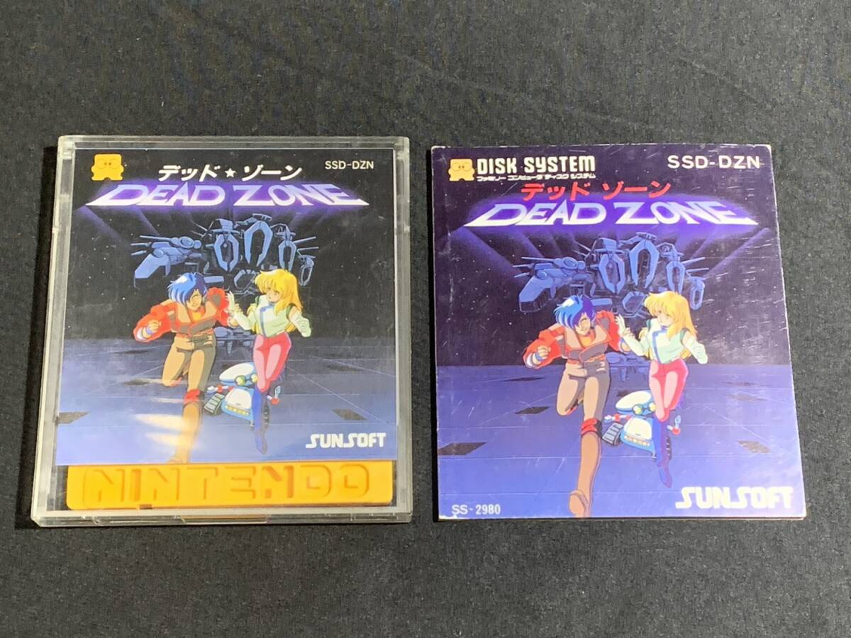 ■□【 デッドゾーン 】DEAD ZONE 任天堂 ファミリーコンピュータ ディスクシステム ファミコン レトロゲーム SSD-DZN SUNSOFT サンソフト拍卖