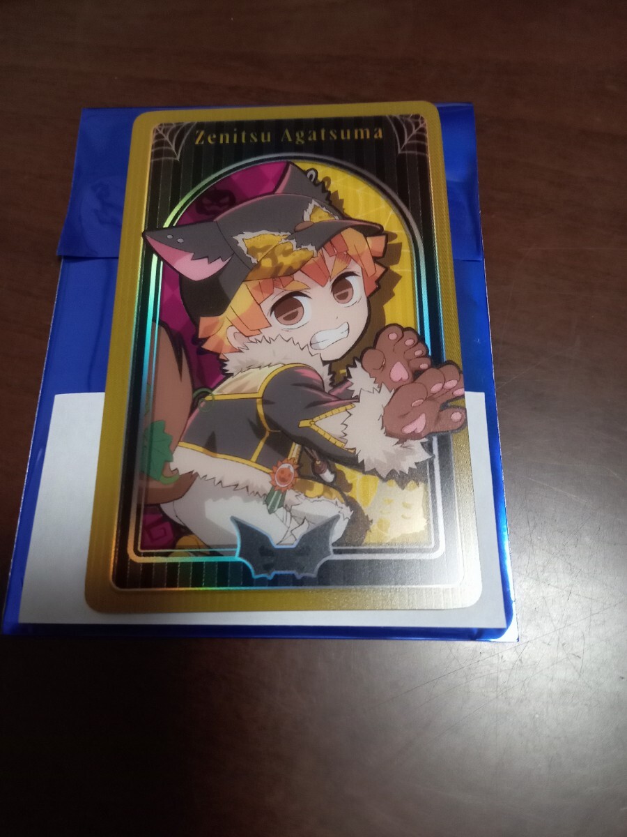 ufotable cafe 鬼滅の刃 ハロウィン 2025 ランダム メタリックカード B 我妻 善逸拍卖