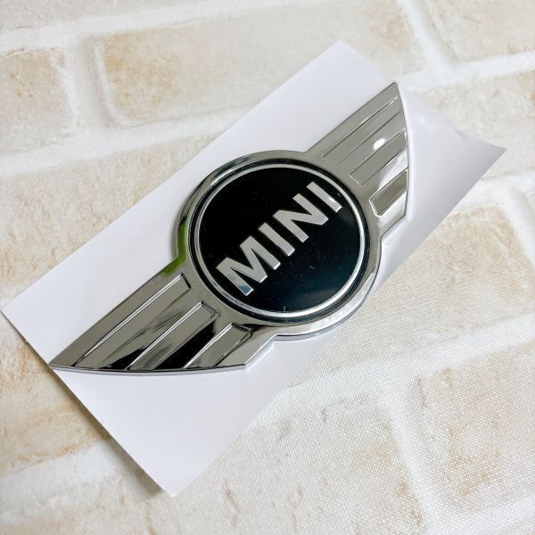 s107【ミニ クロスオーバー】R60 R61 ミニクーパー mini フロントエンブレム ウィングエンブレム 51149811725 ペースマン拍卖