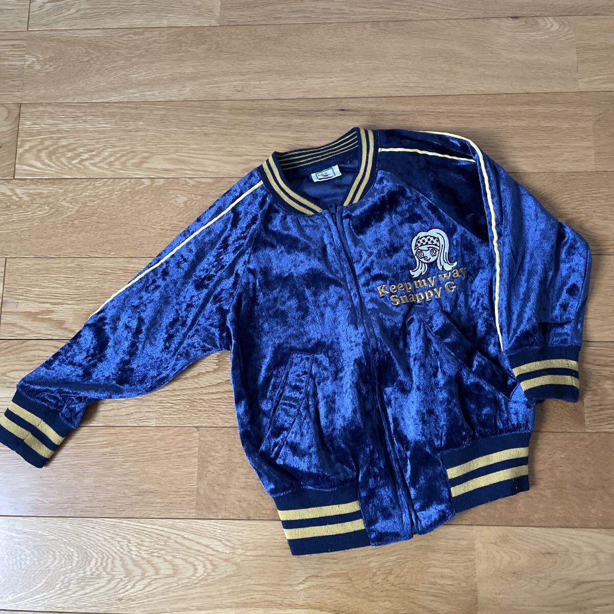 w.mery ベロア風ジャケット ジャンパー 100拍卖