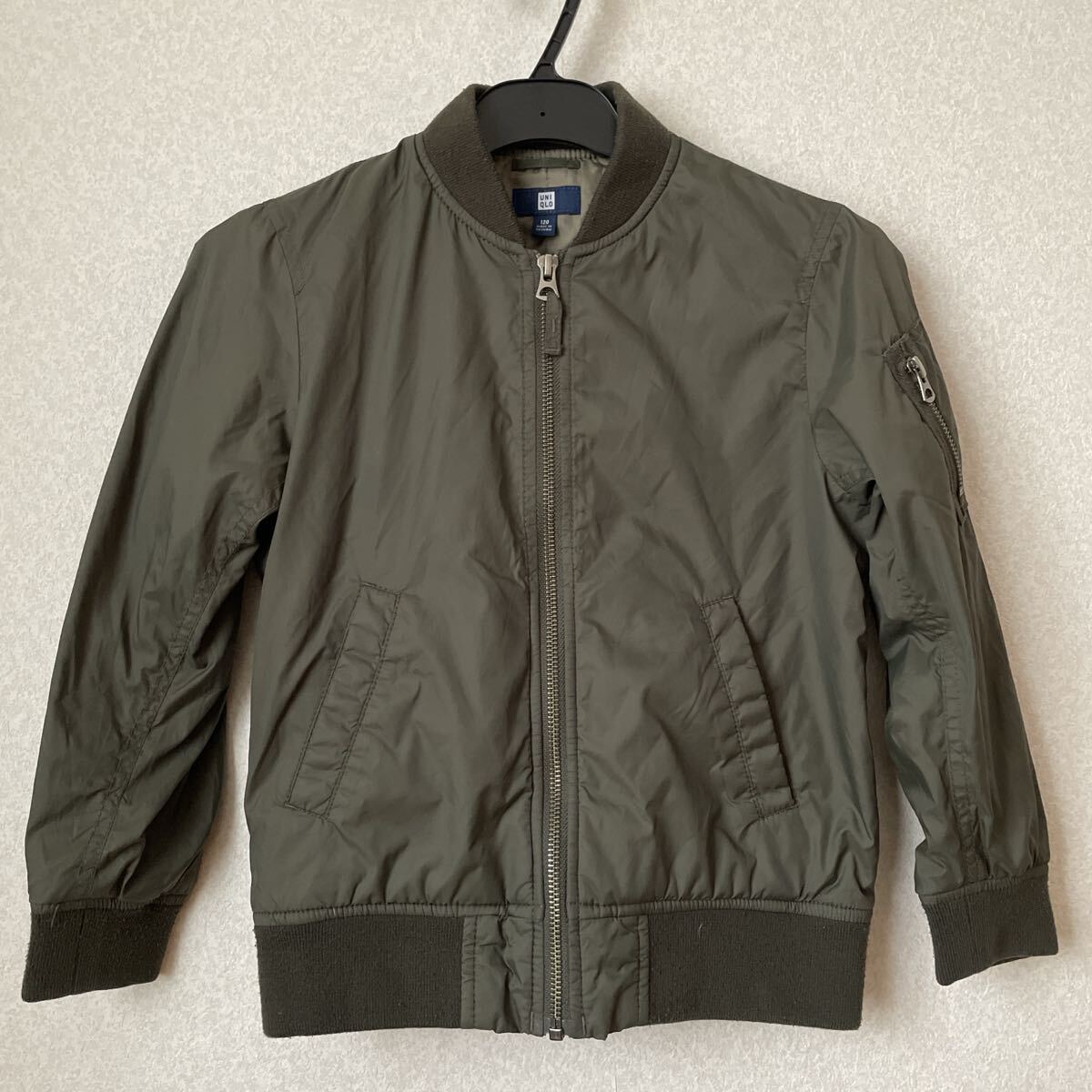 UNIQLO ユニクロ キッズ 中綿ジャケット ジャンパー 120拍卖