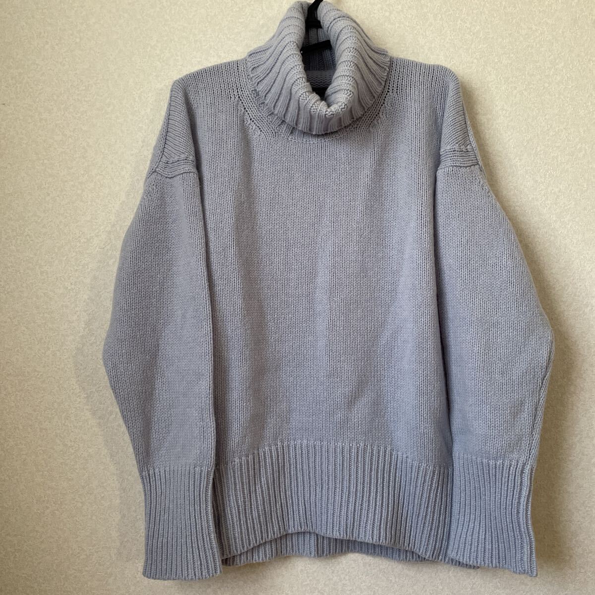 GALERIE VIE ギャルリーヴィー ウール タートルネックニット セーター M 日本製拍卖
