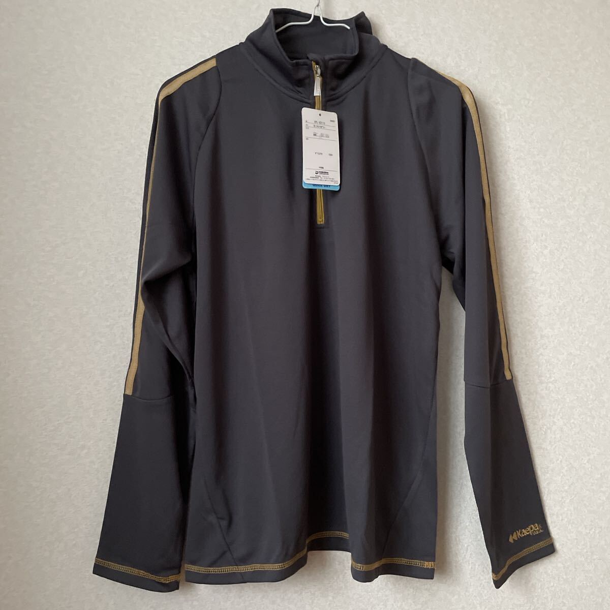 【新品】Kaepa ケイパ 長袖 ハーフジップ スポーツウェア レディース LL拍卖