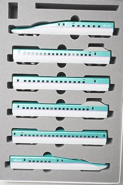 KATO カトー Nゲージ 10-857 10-858 E5系新幹線 はやぶさ 基本セット(3両) + 増結セットA (3両) 計6両セット拍卖