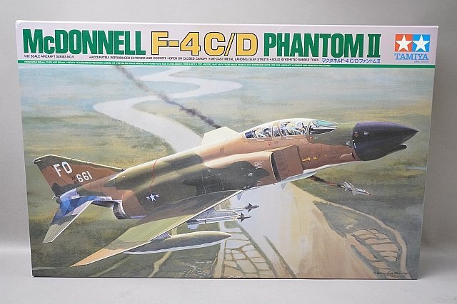 ★ TAMIYA タミヤ 1/32 アメリカ空軍 マクダネル F-4C/D ファントムII プラモデル 60305拍卖