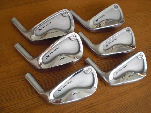 ★1円スタート★ヤマハ インプレスX 425Vフォージドアイアン★5I~PW(6個セット)★ヘッドのみ★ 拍卖