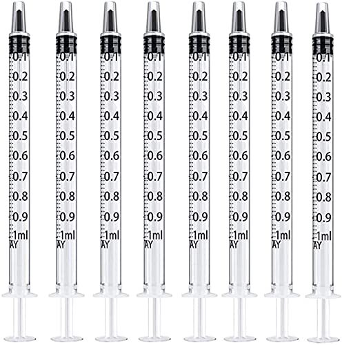シリンジ 1ml 工業・ホビー用シリンジ ペットの給水や餌やり1ml 50本セット (50)拍卖