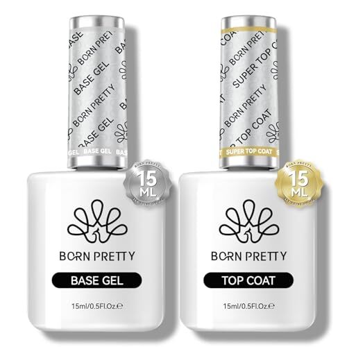 トップコート ベースコート BORN PRETTY ジェルネイル トップコート ベースコート 15ml 2本トップコート ジェル 拍卖