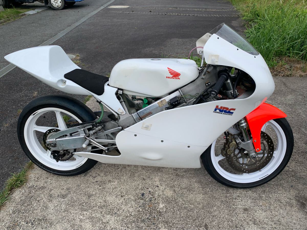 ホンダ HONDA HRC 純レーサー RS125R NX4 moto3 GP125 GP3 2スト 2ST 機関/程度良好 2002年モデル 天理市発拍卖