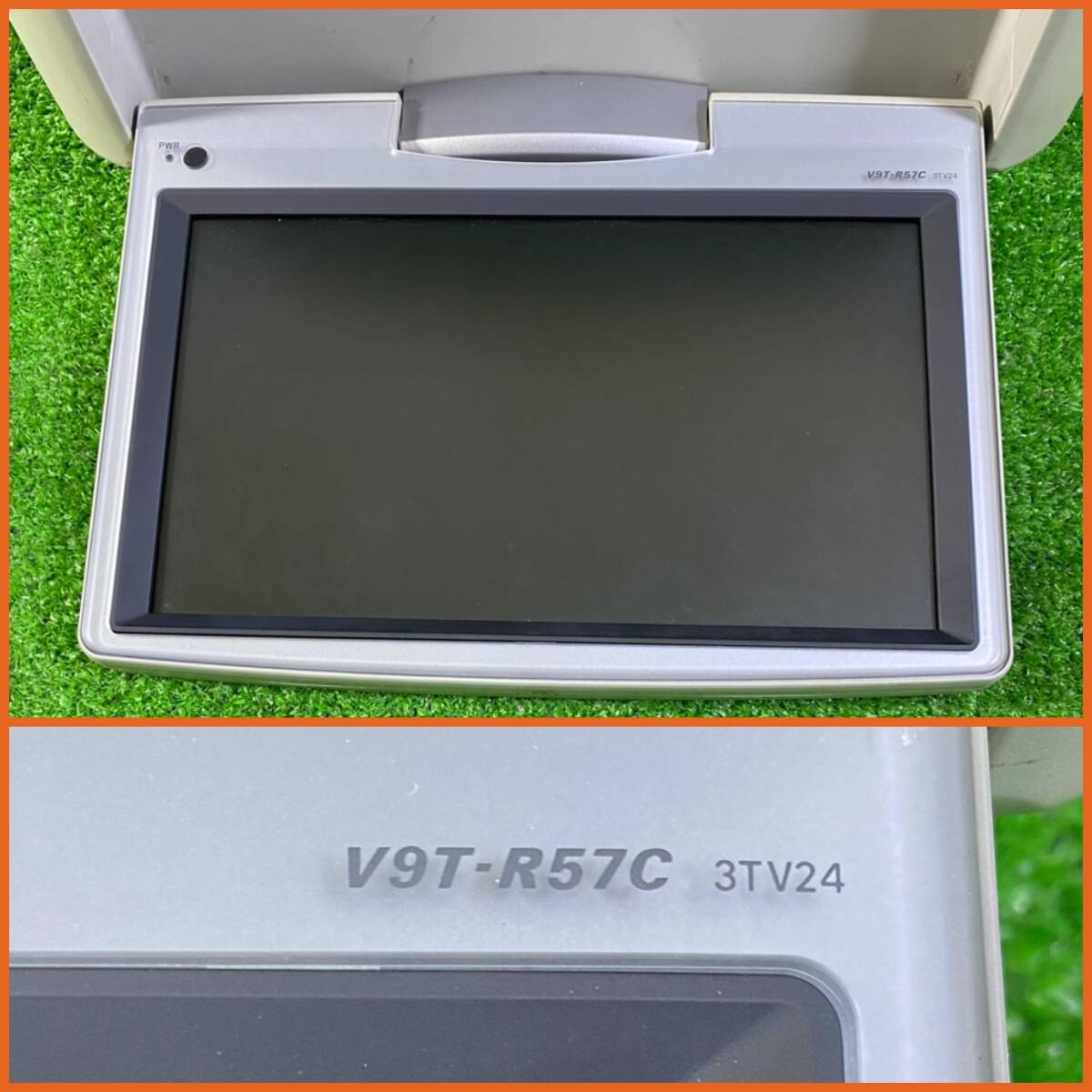 【ZT-6310】★☆ジャンク品☆★ V9T-R57C/3TV24 傷有 フリップダウンモニター拍卖