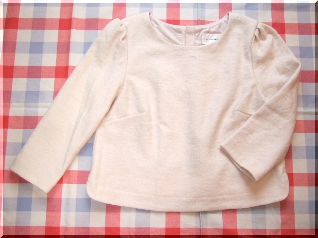 新品タグつき☆JILL STUART ジルスチュアート カットソー 七分袖 S ピンク拍卖