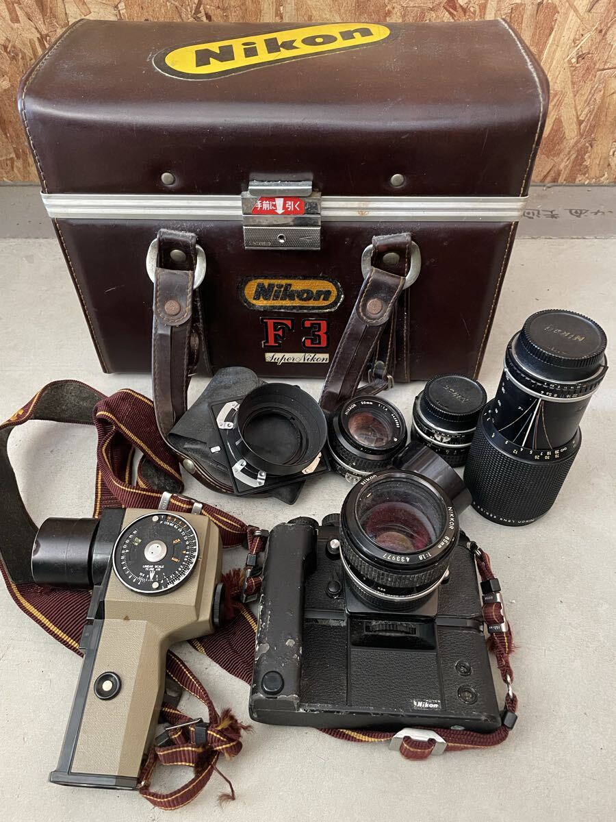 Nikon F3 レンズ3本 セット カメラ レンズ拍卖