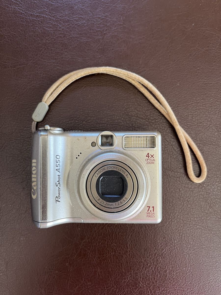 Canon キャノン デジカメ コンパクトデジタルカメラ デジタルカメラ PowerShot パワーショット A550拍卖