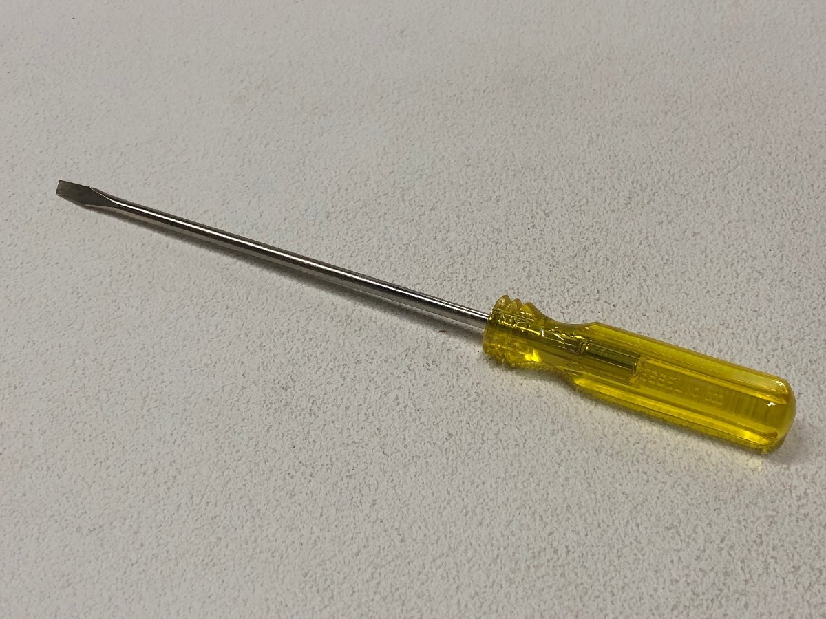 ベッセル プラスチック柄ドライバー 1000-4×125 1本 廃番 デッドストック アウトレット VESSEL 送料無料拍卖