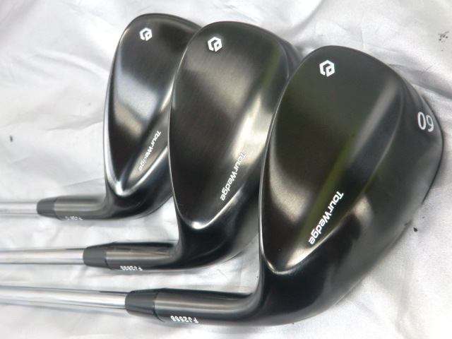 買取入荷◆日本 エポンEPON TOUR ウエッヂBLACK◆52度56度60度◆3本セット拍卖