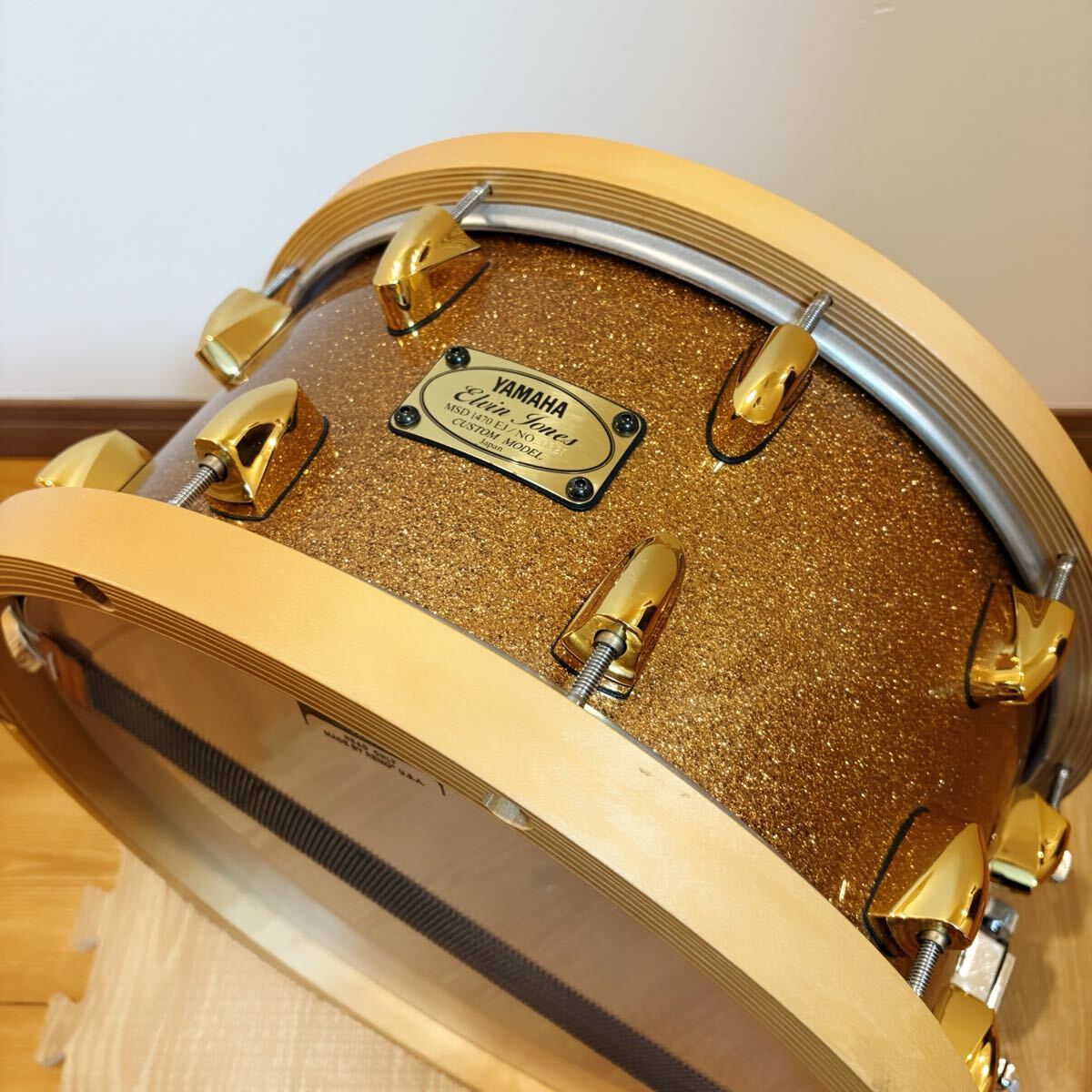 YAMAHA Elvin Jones MSD1470EJ シグネチャースネア拍卖