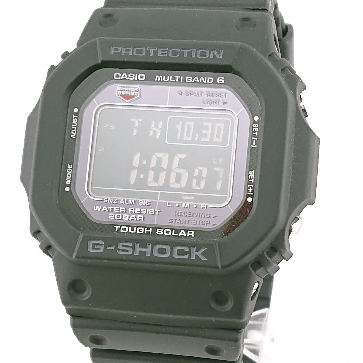 1667# カシオ/CASIO 腕時計 ジーショック G-SHOCK GW-M5610U-1B 電波ソーラー デイデイト 20気圧防水 メンズ ブラック 【0924】拍卖