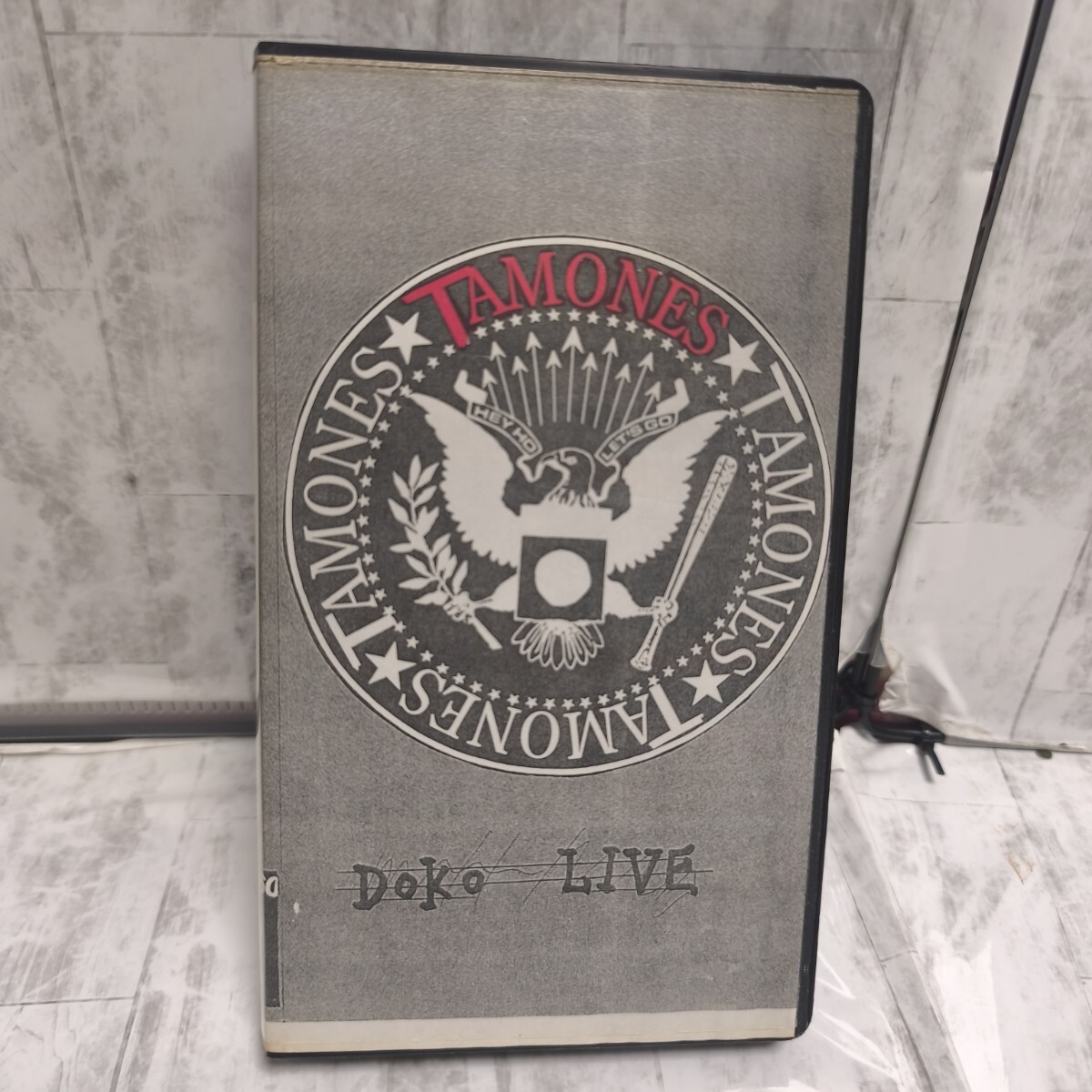 VHS DOKO LIVE TAMONES ライブビデオ 本田多聞 ramones ラーモンズ タモンズ拍卖