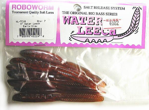 【ROBOWORM】WATER LEECH 4インチ(Early Craw)拍卖